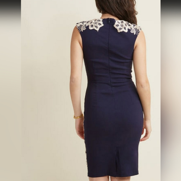 Modcloth Lakeside Libations Sheath Dress - Picture 2 of 5